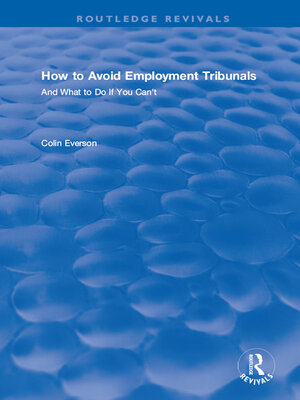 cover image of How to Avoid Employment Tribunals